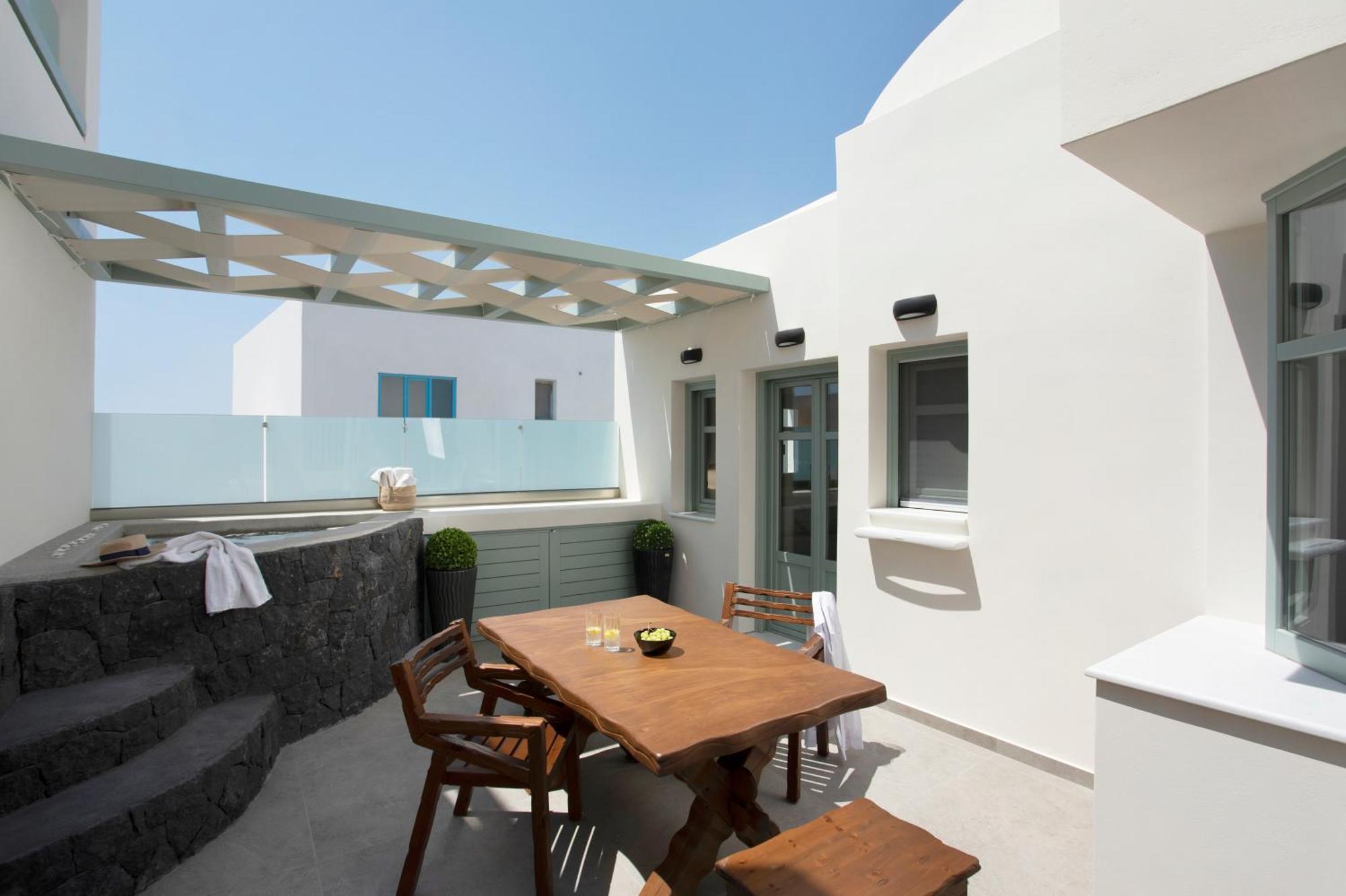 New Villa Katerina - 6 Villas & 6 Private Jacuzzi Emporio  Eksteriør billede